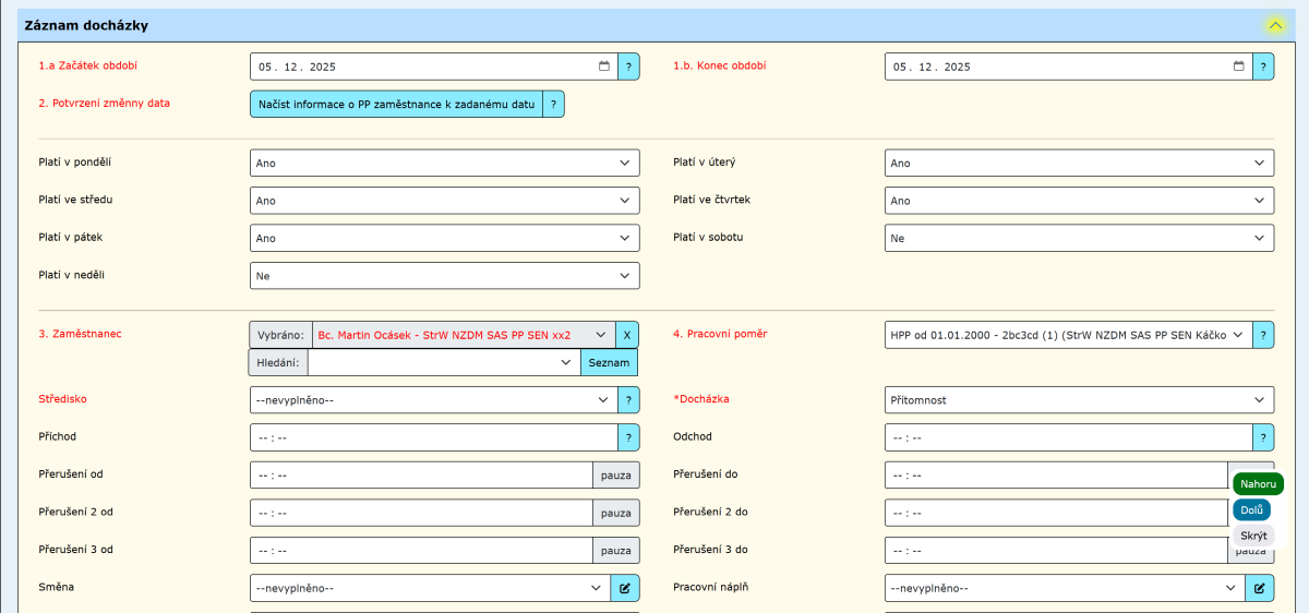 Evidence sociálních služeb 2025