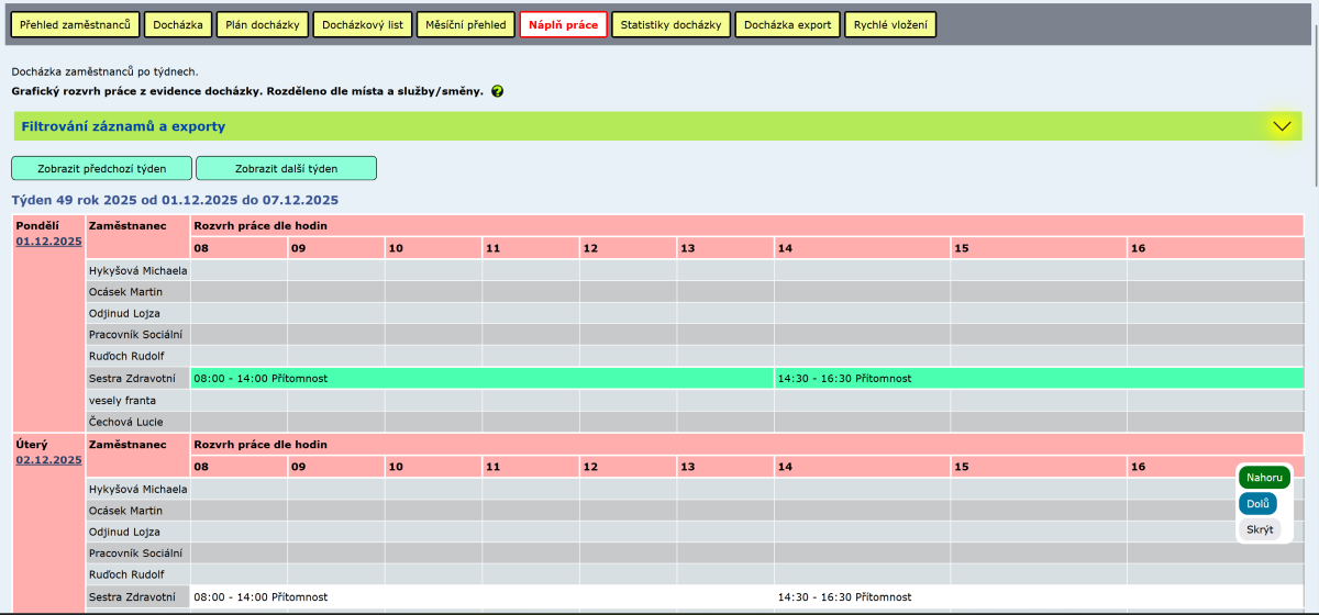 Evidence sociálních služeb 2025