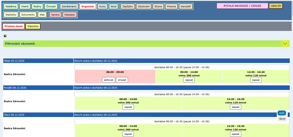 Evidence sociálních služeb 2025