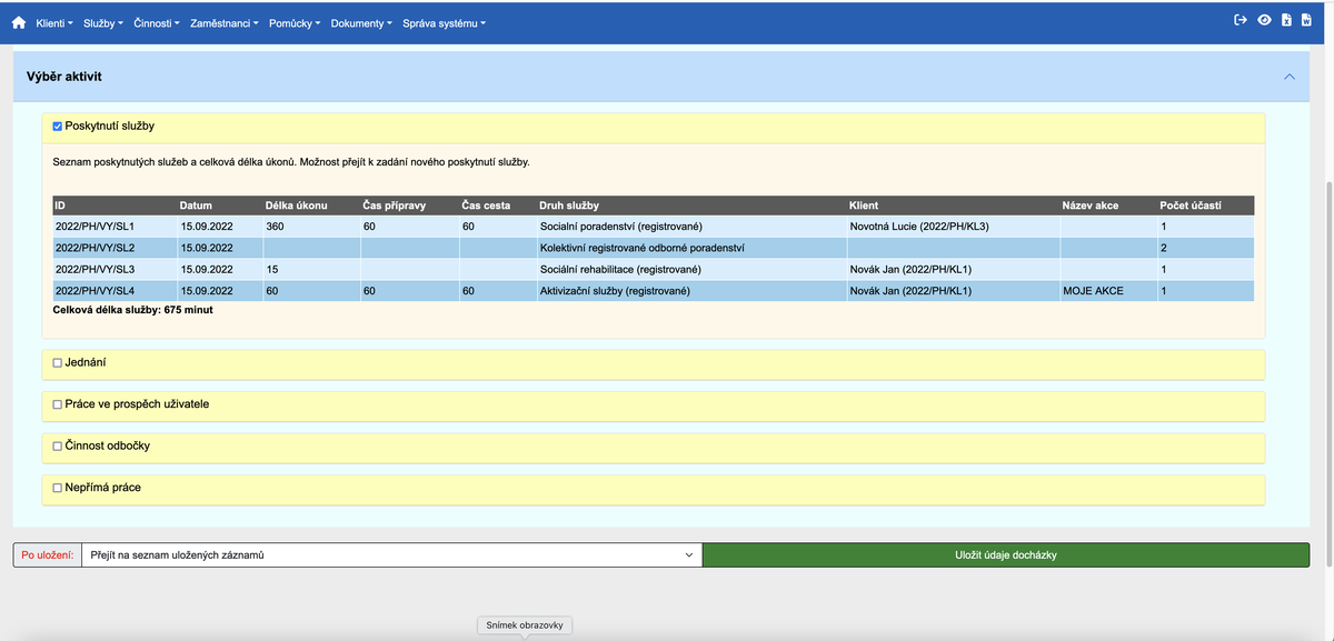 Evidence pro neziskovky 2022-2023