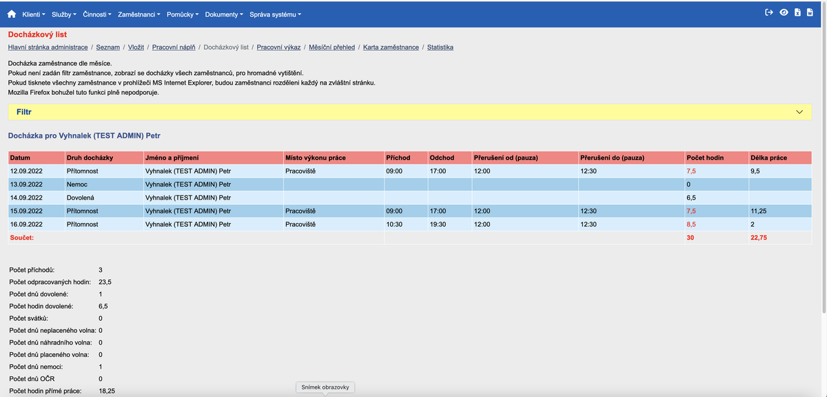 Evidence pro neziskovky 2022-2023