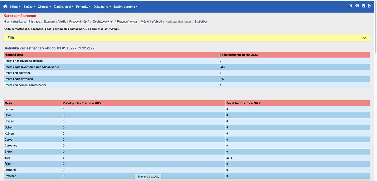 Evidence pro neziskovky 2022-2023